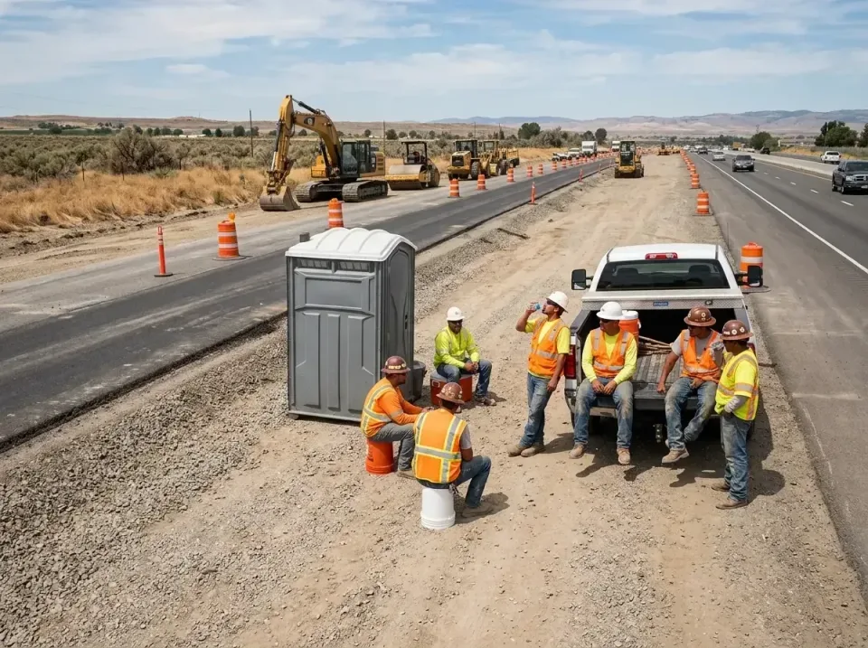 highway-road-construction-crew-007 — frequently asked questions, Porta Potty and Restroom Rentals in Summerlin South, NV